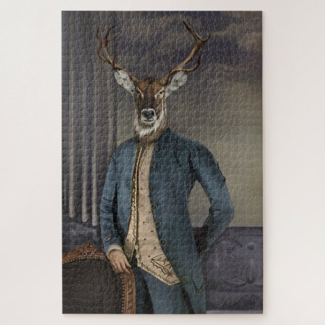 Puzzle Bestias nobles - Deer Dandy (Vertical)