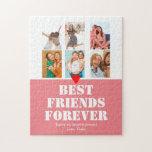 Puzzle Bestie BFF Chicas regalo de Collage de fotos perso<br><div class="desc">Bestie BFF Chicas regalo de Collage de fotos personalizado</div>