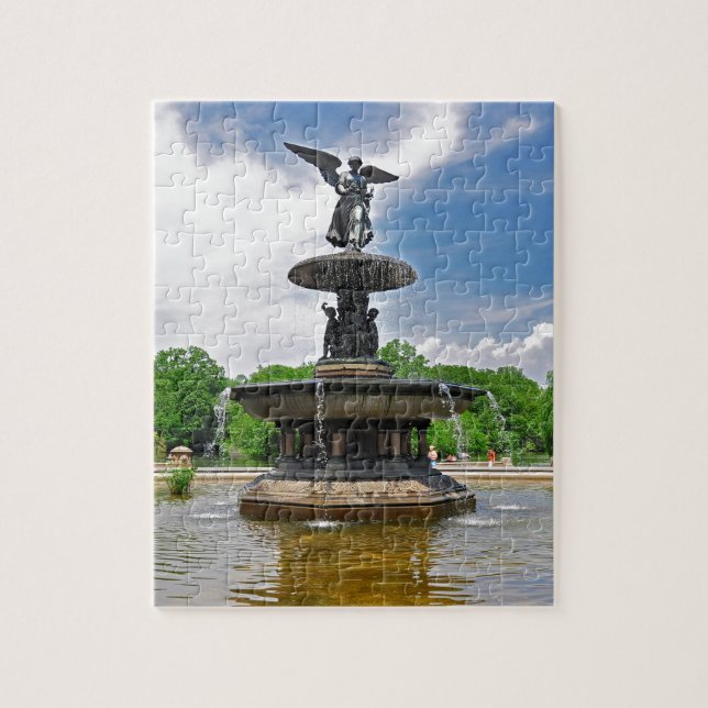 Puzzle Bethesda "ángel Central Park de las aguas", NYC (Vertical)