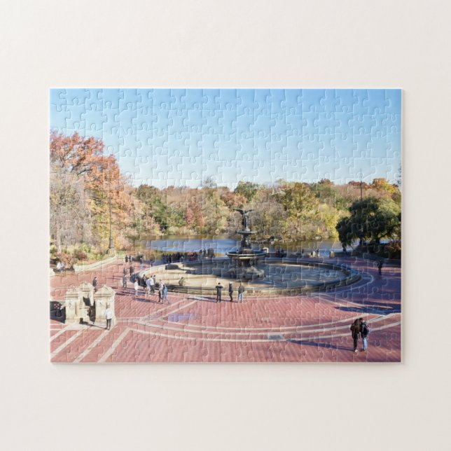 Puzzle Bethesda Terrace New York City Central Park Foto (Horizontal)