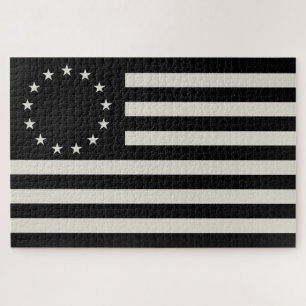 Puzzle Betsy Ross Bandera Apagón: Círculo de Estrellas Am
