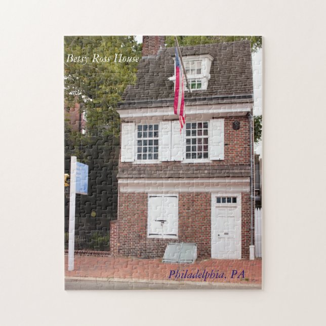 Puzzle Betsy Ross House (Vertical)