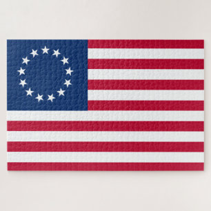 Puzzle Betsy Ross Old Glory Bandera Americana de EE. UU.