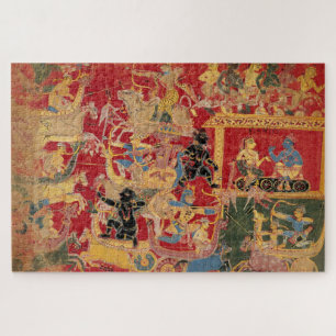 Puzzle Bhagavata Purana Krishna combate Bana