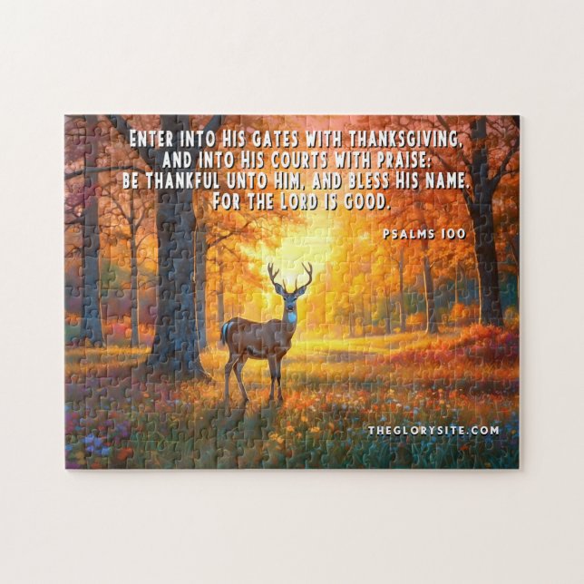Puzzle Bible Verse (Horizontal)