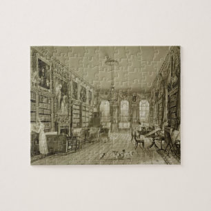 Puzzle Biblioteca como salón, parque de Cassiobury,