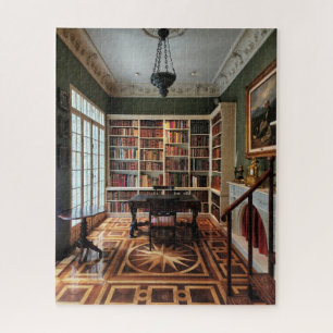 Puzzle Biblioteca con globo