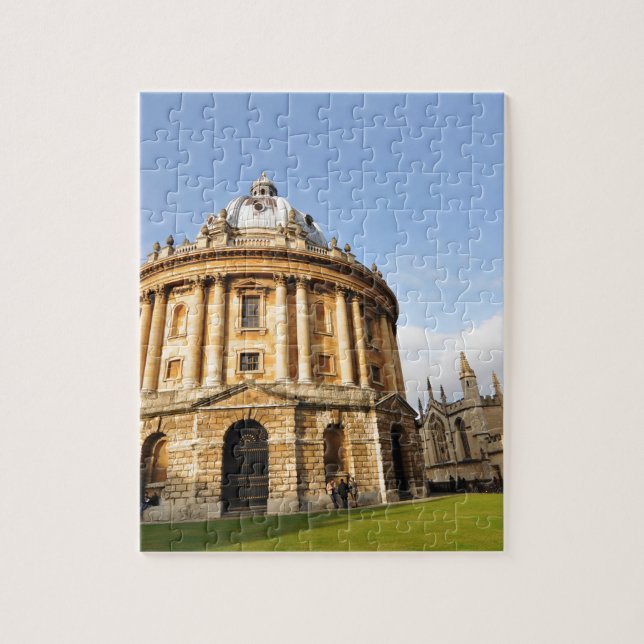 Puzzle Biblioteca en Oxford, Inglaterra (Vertical)