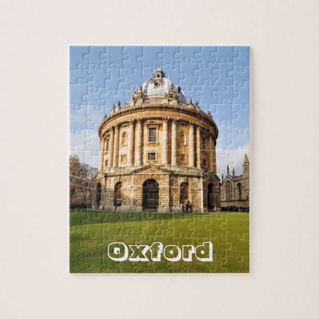 Puzzle Biblioteca en Oxford, Inglaterra (Vertical)