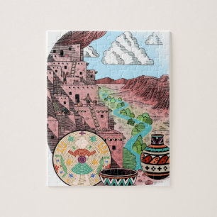 Puzzle Biblioteca líquida 9