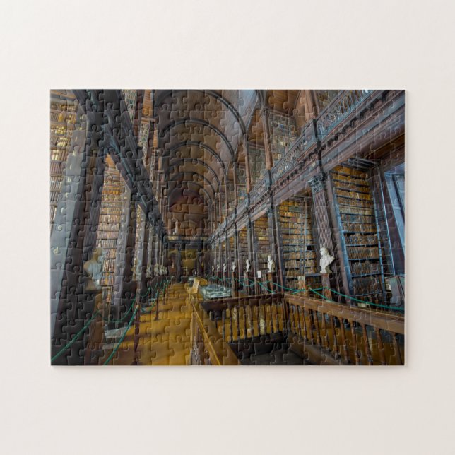 Puzzle Biblioteca Trinity Dublín Irlanda. (Horizontal)