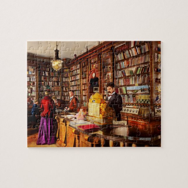 Puzzle Biblioteca - Una novedosa idea 1895 (Horizontal)