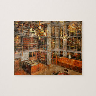 Puzzle Biblioteca - una obra clásica literaria 1905