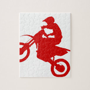 Puzzle BICI de la SUCIEDAD (escarlata)