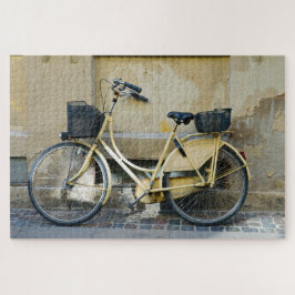 Puzzle Bicicleta amarilla, Copenhague, Dinamarca