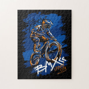 Puzzle Bicicleta Bmx Urban Graffiti ropa de calle 