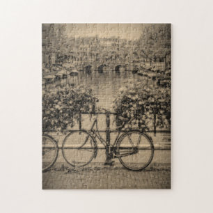 Puzzle Bicicleta en Ámsterdam - 11x14 - 252 pc