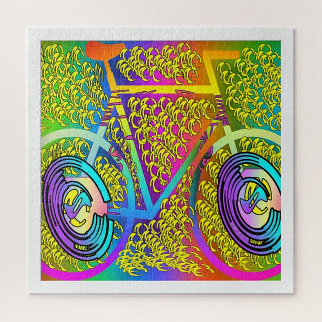PUZZLE BICICLETA EN COLOR VIVO (Vertical)