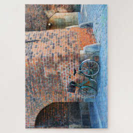 Puzzle Bicicleta, Iglesia de San Nicolás, Copenhague, Din