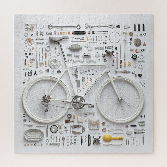 Puzzle Bicicleta reconstruida (Vertical)