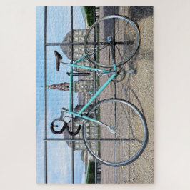 Puzzle Bicicleta verde en el Palacio Christiansborg, Cope
