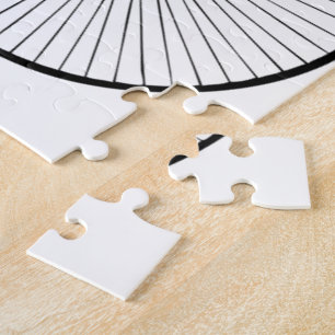 Puzzle Bicicleta vintage de penique negro