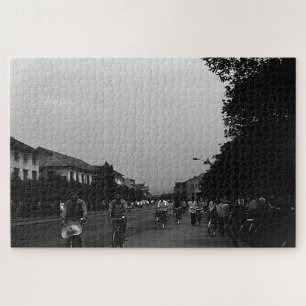 Puzzle bicicletas de calle de China Guilin antiguas