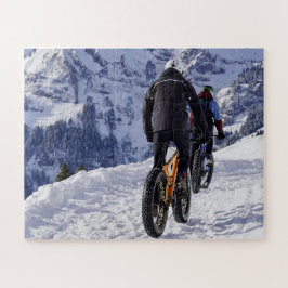 Puzzle Bicicletas de montaña Fatbikes de nieve Jigs de ci