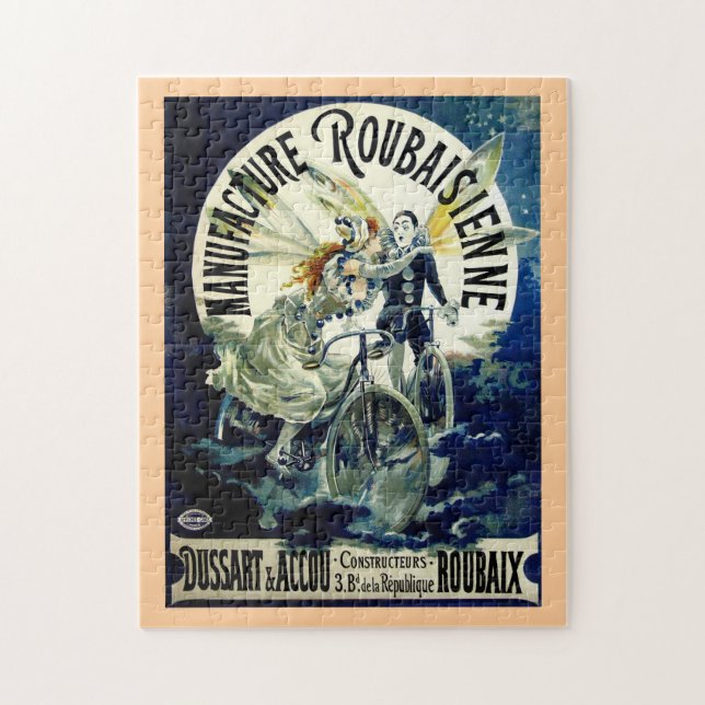 Puzzle Bicicletas de Roubaisienne de la fabricación (Vertical)