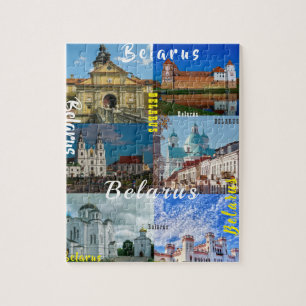 Puzzle Bielorrusia Minsk Grodno Castillo de Mir Arquitect