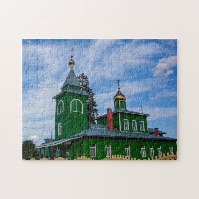 Puzzle Bielorrusia Porechye Parecca Architecture (Horizontal)