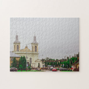 Puzzle Bielorrusia Volkovysk Vawkavysk City Architecture