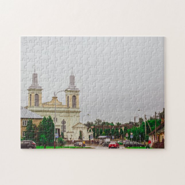 Puzzle Bielorrusia Volkovysk Vawkavysk City Architecture (Horizontal)