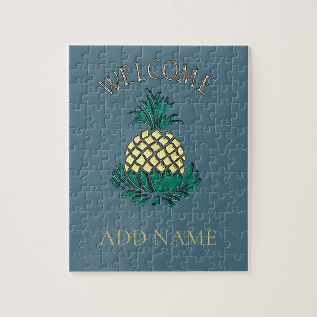 Puzzle Bienvenida Pineapple (Vertical)