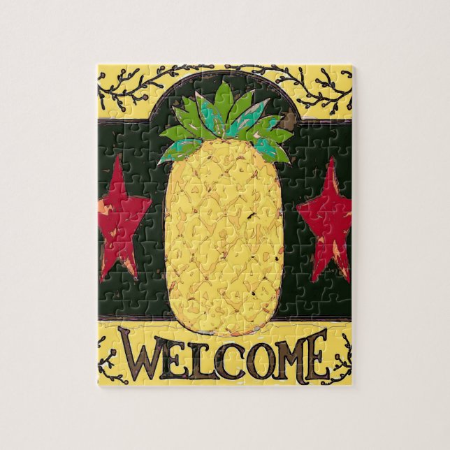 Puzzle Bienvenida Pineapple (Vertical)