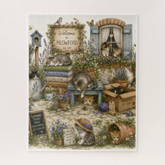Puzzle Bienvenido a Meowford