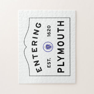 Puzzle Bienvenido a Plymouth