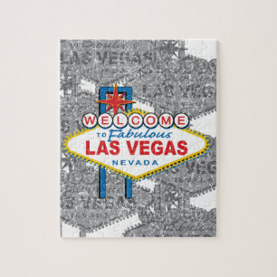 Puzzle Bienvenidos a Fabulous Las Vegas