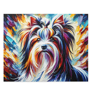 Puzzle Biewer Terrier: Acrílico Tricolor Biewer Yorkie