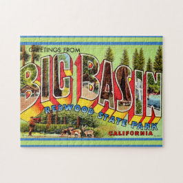Puzzle Big Basin Redwood Park 11x14