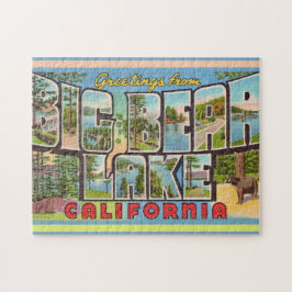 Puzzle Big Bear Lake California 11x14