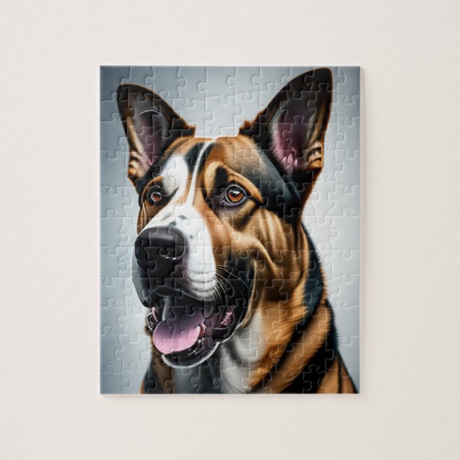 Puzzle Big Beautiful Dog (Vertical)