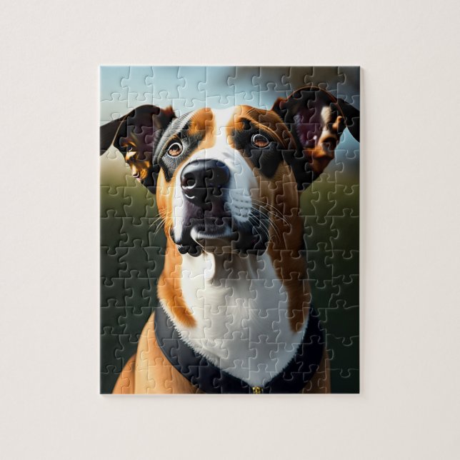 Puzzle Big Beautiful Dog (Vertical)