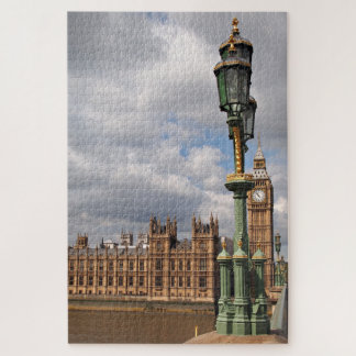 Puzzle Big Ben con la luz en Londres