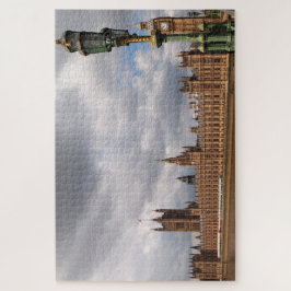 Puzzle Big Ben y casas del parlamento en Londres