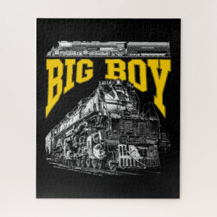 Puzzle Big Boy 4014 Clase 4000 de Union Pacific. Locomoto