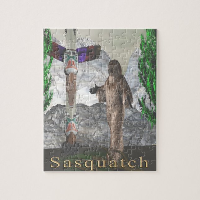 Puzzle Big Foot Gear (Vertical)