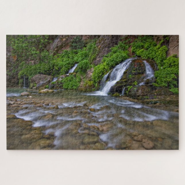 Puzzle Big Springs Virgin River | Parque Nacional Zion (Horizontal)