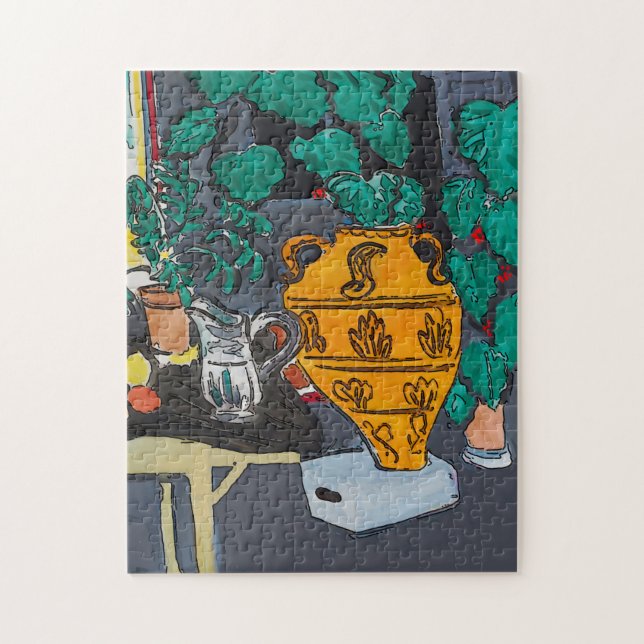 Puzzle Big Vase de flores (Vertical)