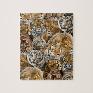 Puzzle Bigcats Africanos